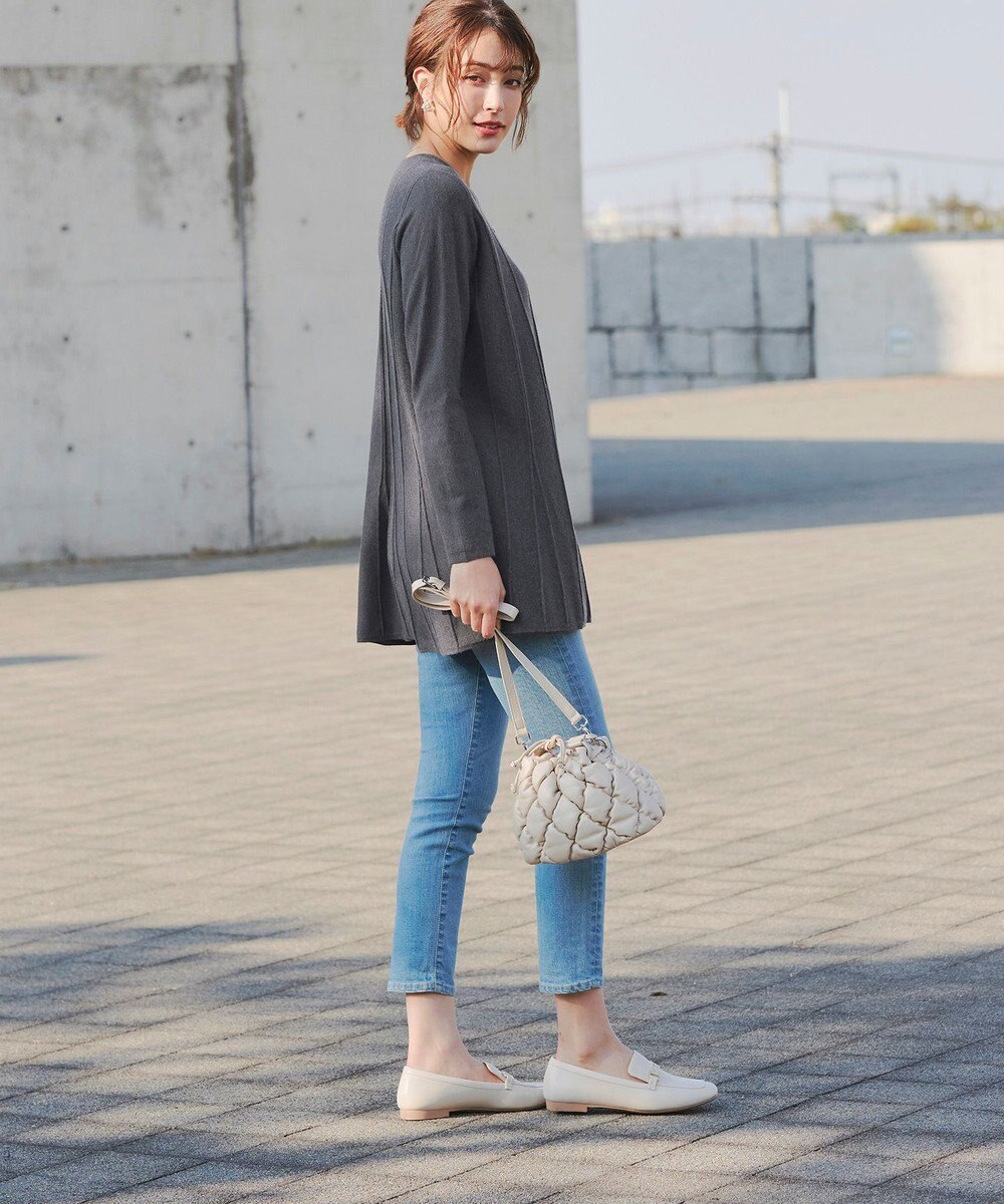 Tiaclasse キルティング巾着ショルダーバッグ 