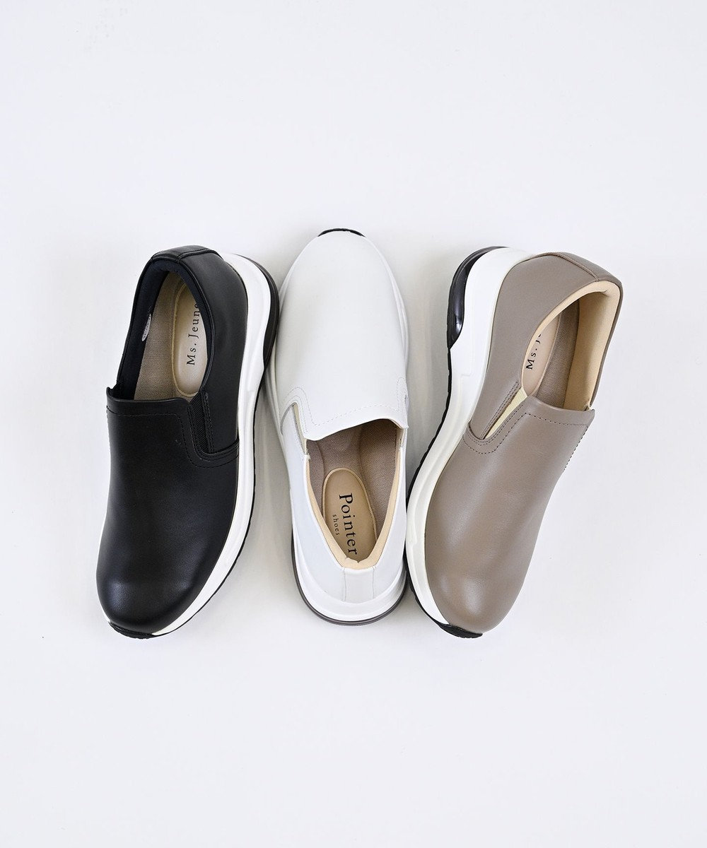 Pointer 日本製 本革スリッポン 