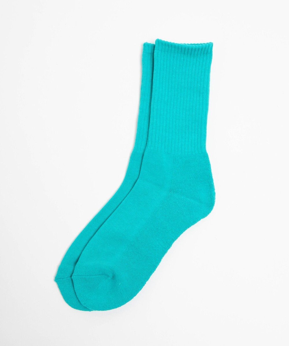 WEGO 底パイルカラーリブソックス 