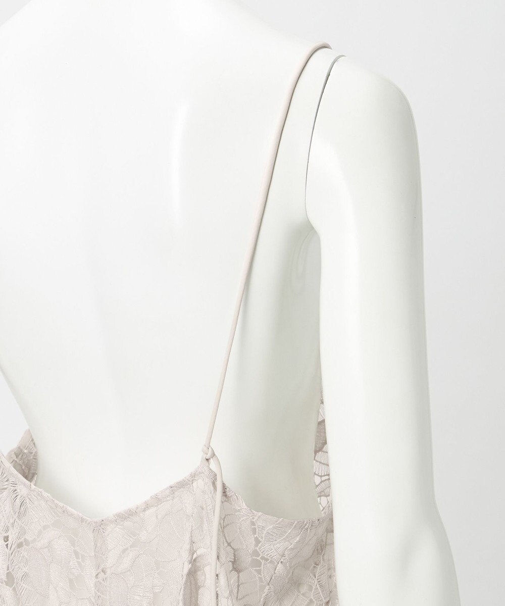 23区 【GOLD LABEL/見上愛さん着用】BROCHEレース キャミソール ワンピース 