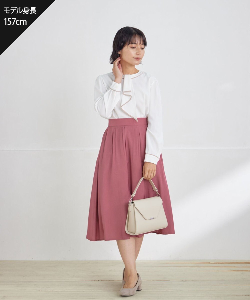 Tiaclasse L パニエ付きフレアスカート 