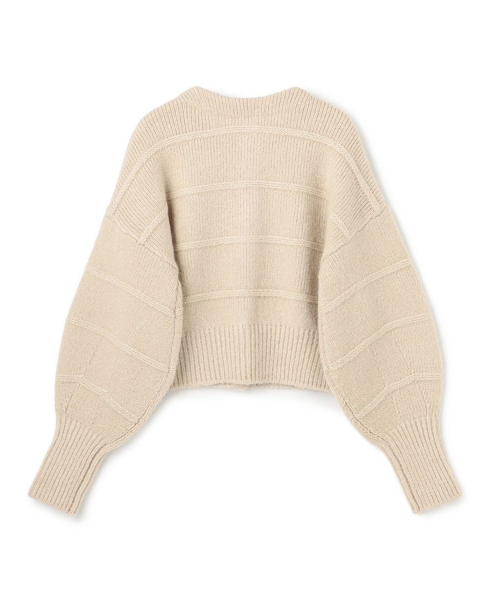 uncrave フィラメントモヘアニット 2WAYカーディガン 