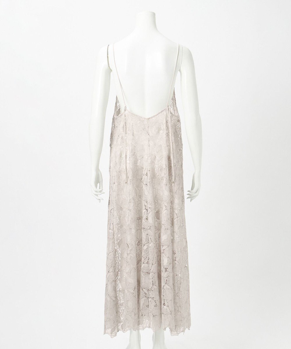 23区 【GOLD LABEL/見上愛さん着用】BROCHEレース キャミソール ワンピース 