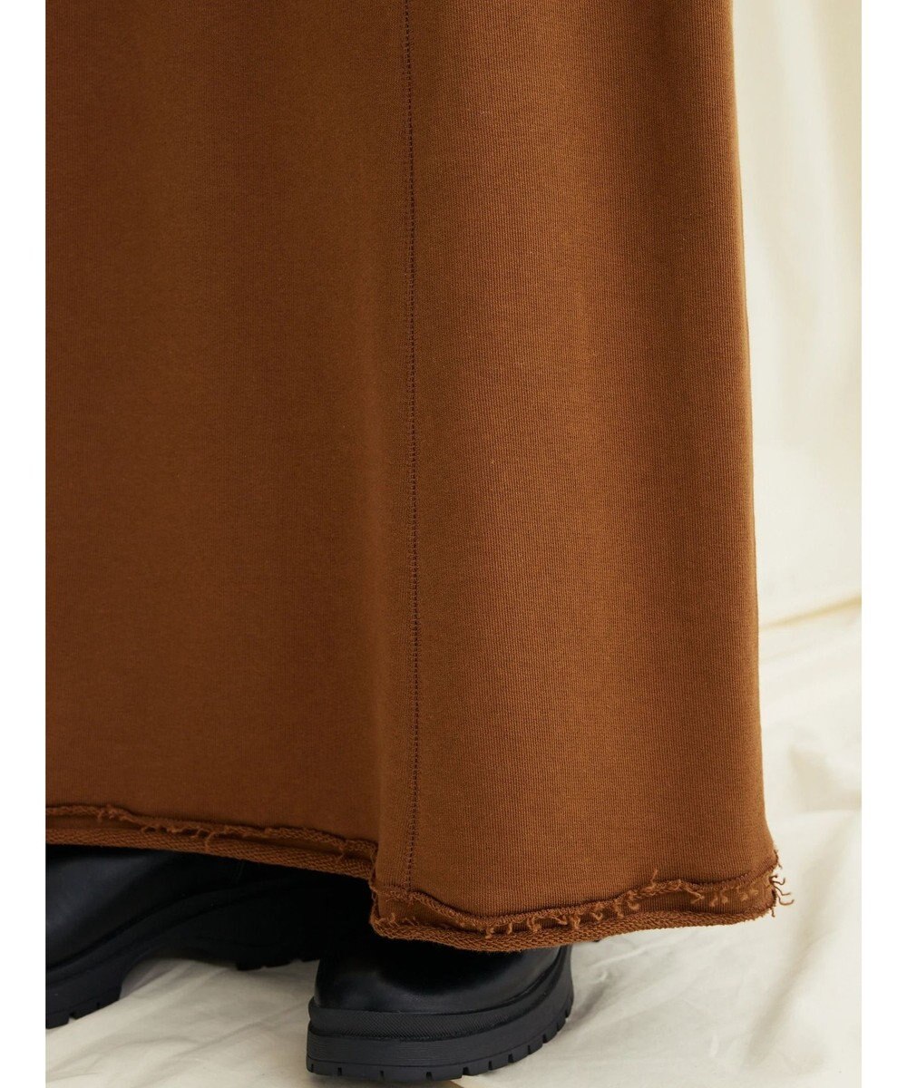 CRAFT STANDARD BOUTIQUE カットオフＡライン裏毛スカート 