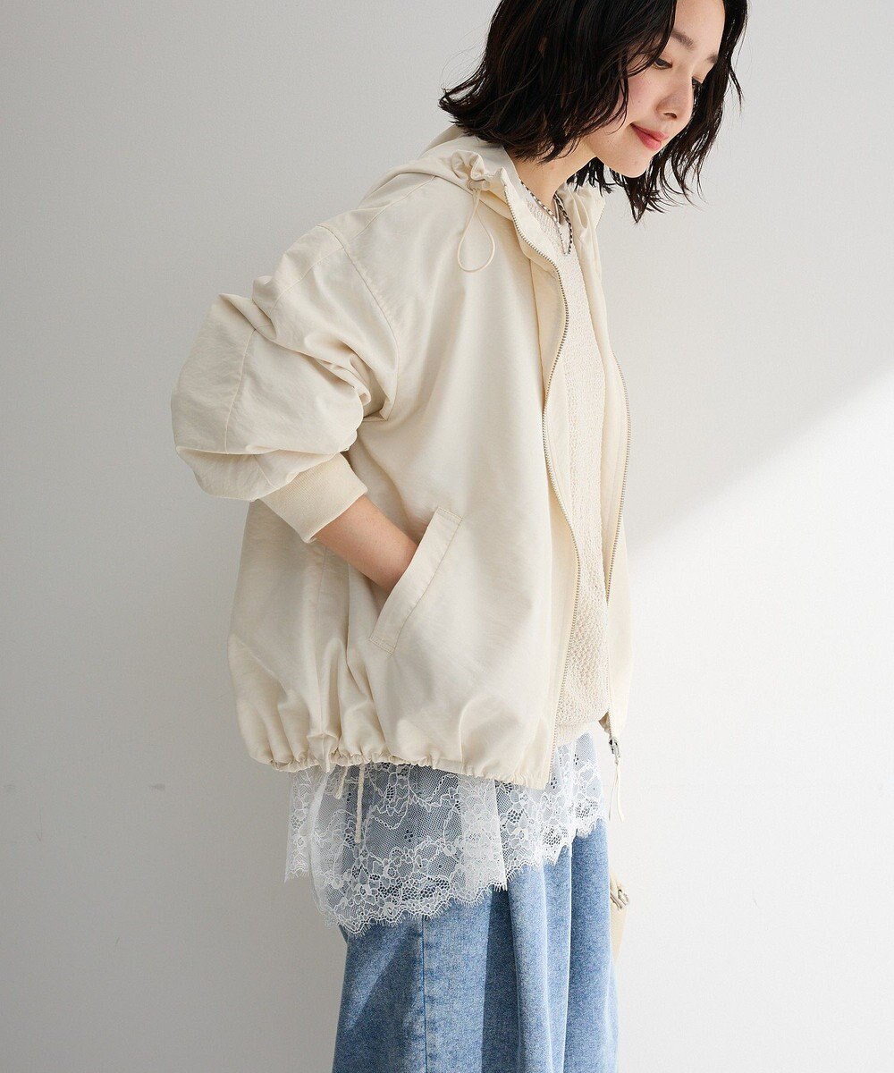 Green Parks 撥水加工フード付ブルゾン 