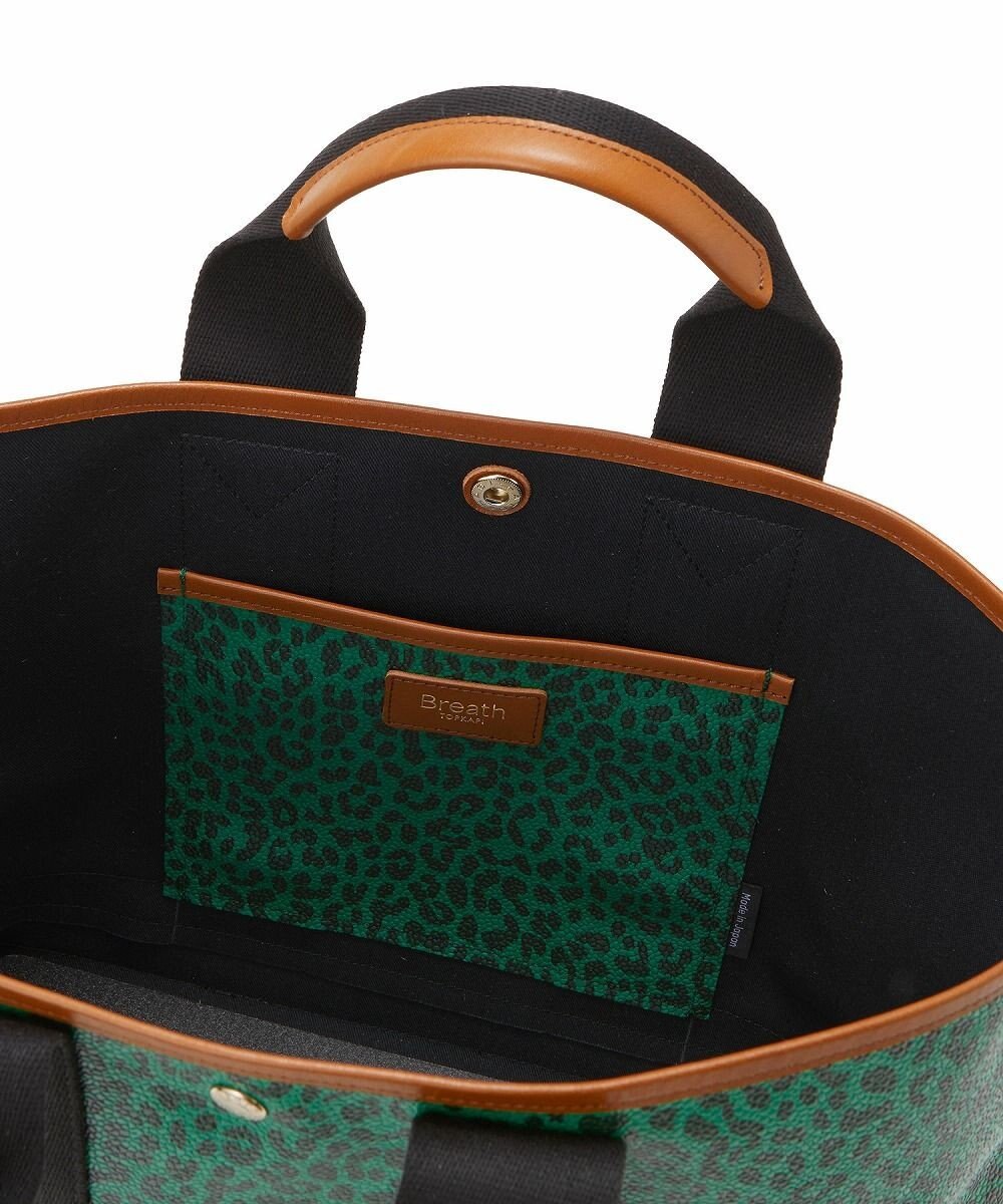 TOPKAPI 【Breath TOPKAPI】SCOTCH GRAIN スコッチグレイン ネオレザー A4トートバッグ レオパード 