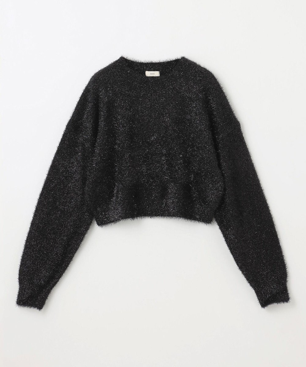NAVE 【Nave・洗える】ラメニット プルオーバー 