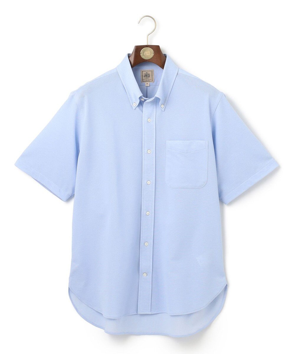 J.PRESS MEN 【KING SIZE】【夏に嬉しい高機能】カノコインレイパッチポケット シャツ/B.D 