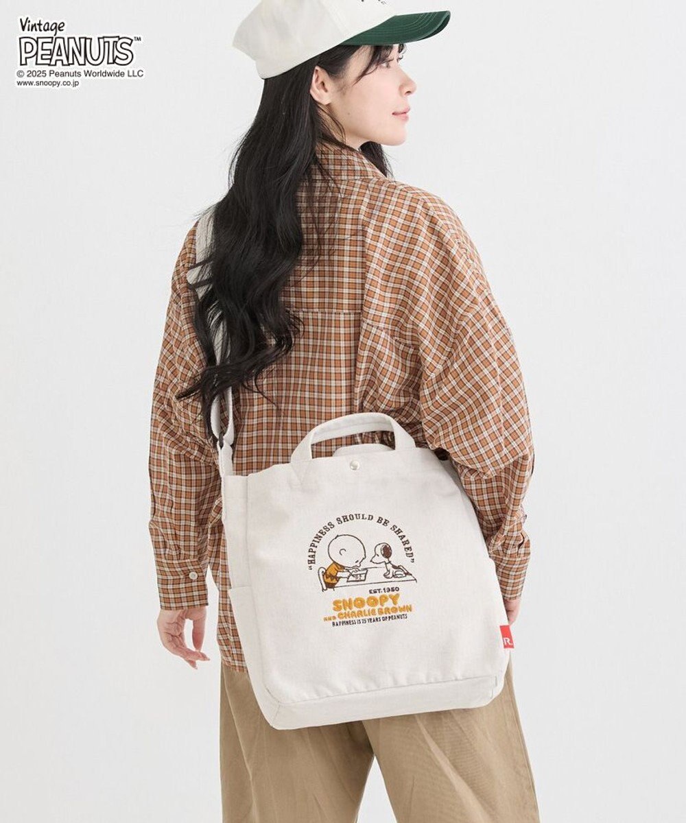 ROOTOTE 8467【ルートート】スヌーピー IP.ミディアム.2way.ピーナッツ-0X 