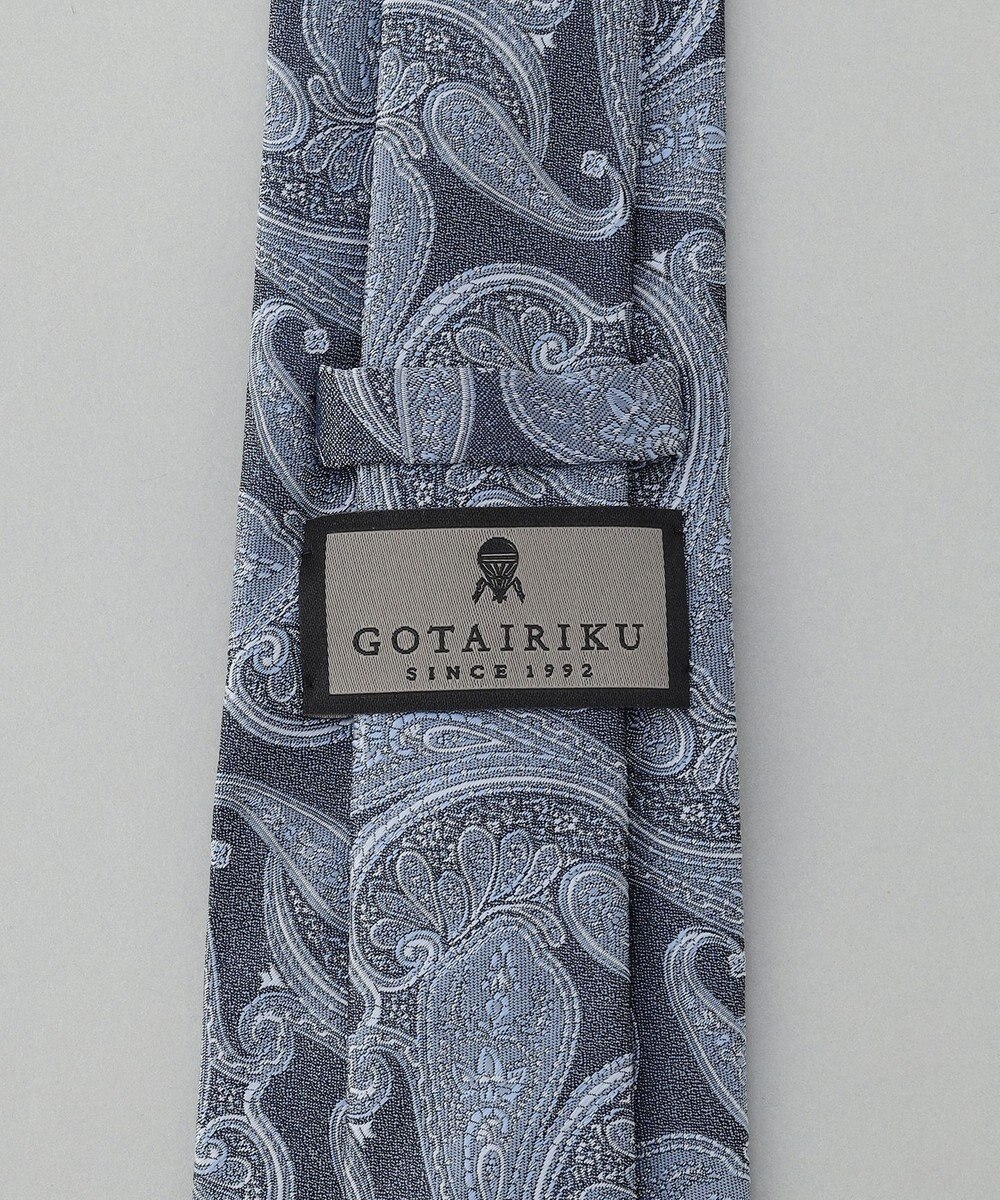 GOTAIRIKU GOTAIRIKU別注【日本製】シルク ネクタイ_ペイズリー柄 