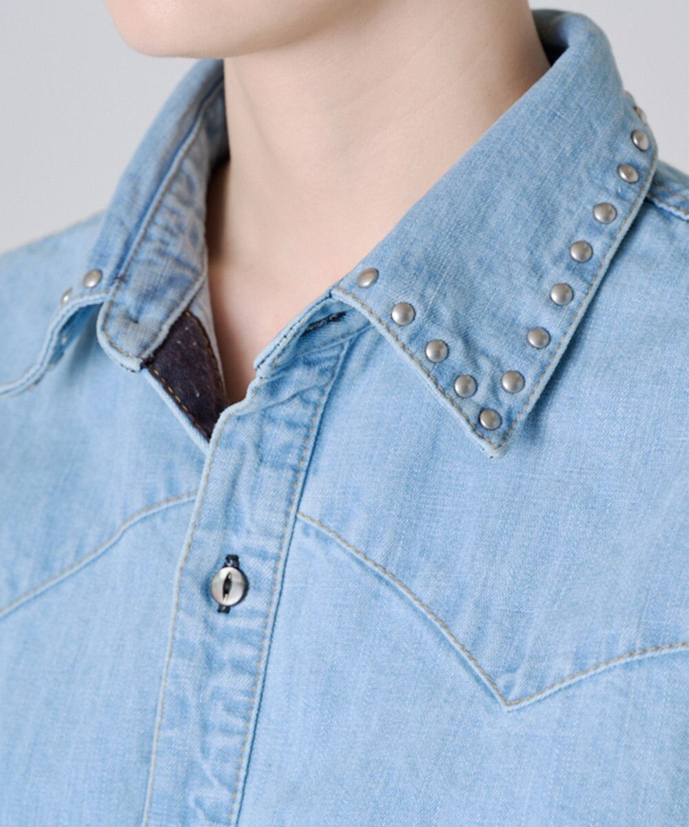 Ripo trenta anni STUDS デニムシャツ 