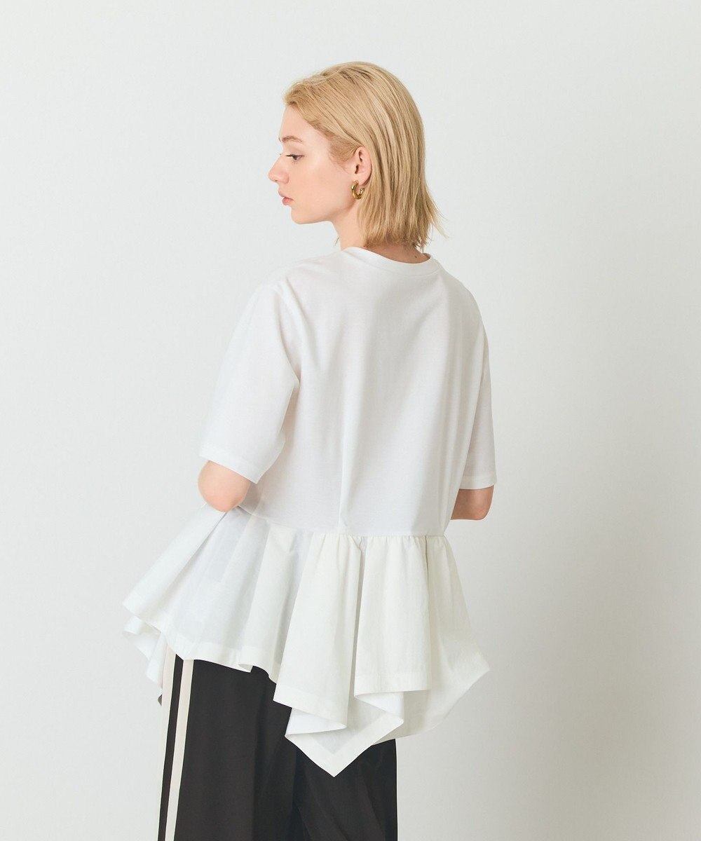 GRACE CONTINENTAL ペプラムカットトップ 