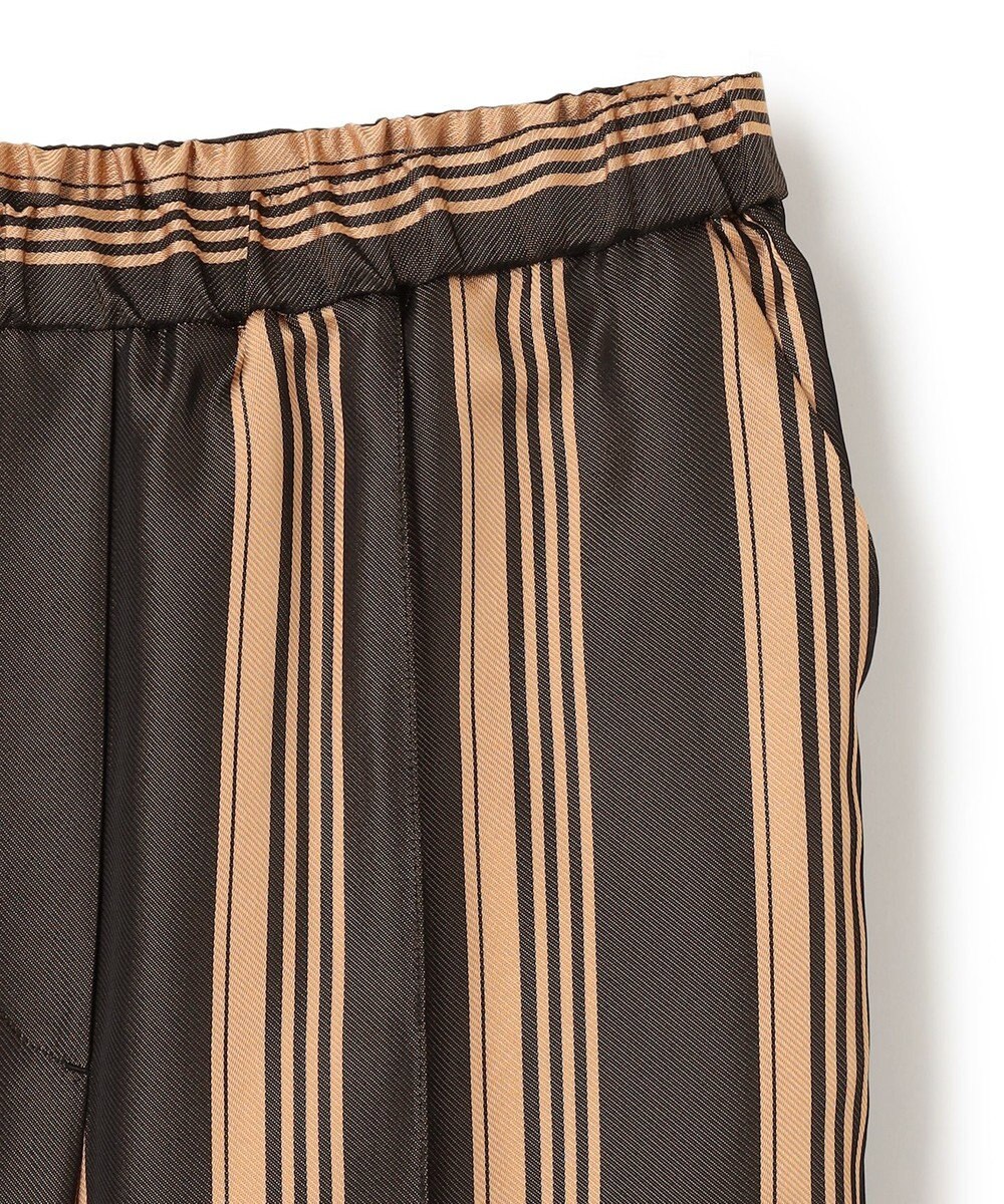 JOSEPH ビッグストライプ　キャロットトラウザーズ 