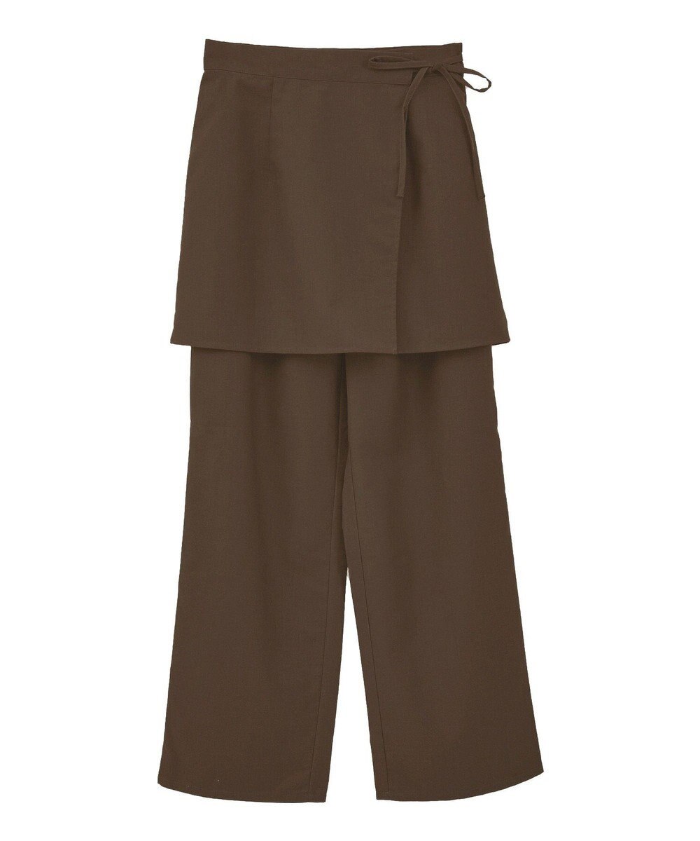 CRAFT STANDARD BOUTIQUE レイヤードデザインパンツ 