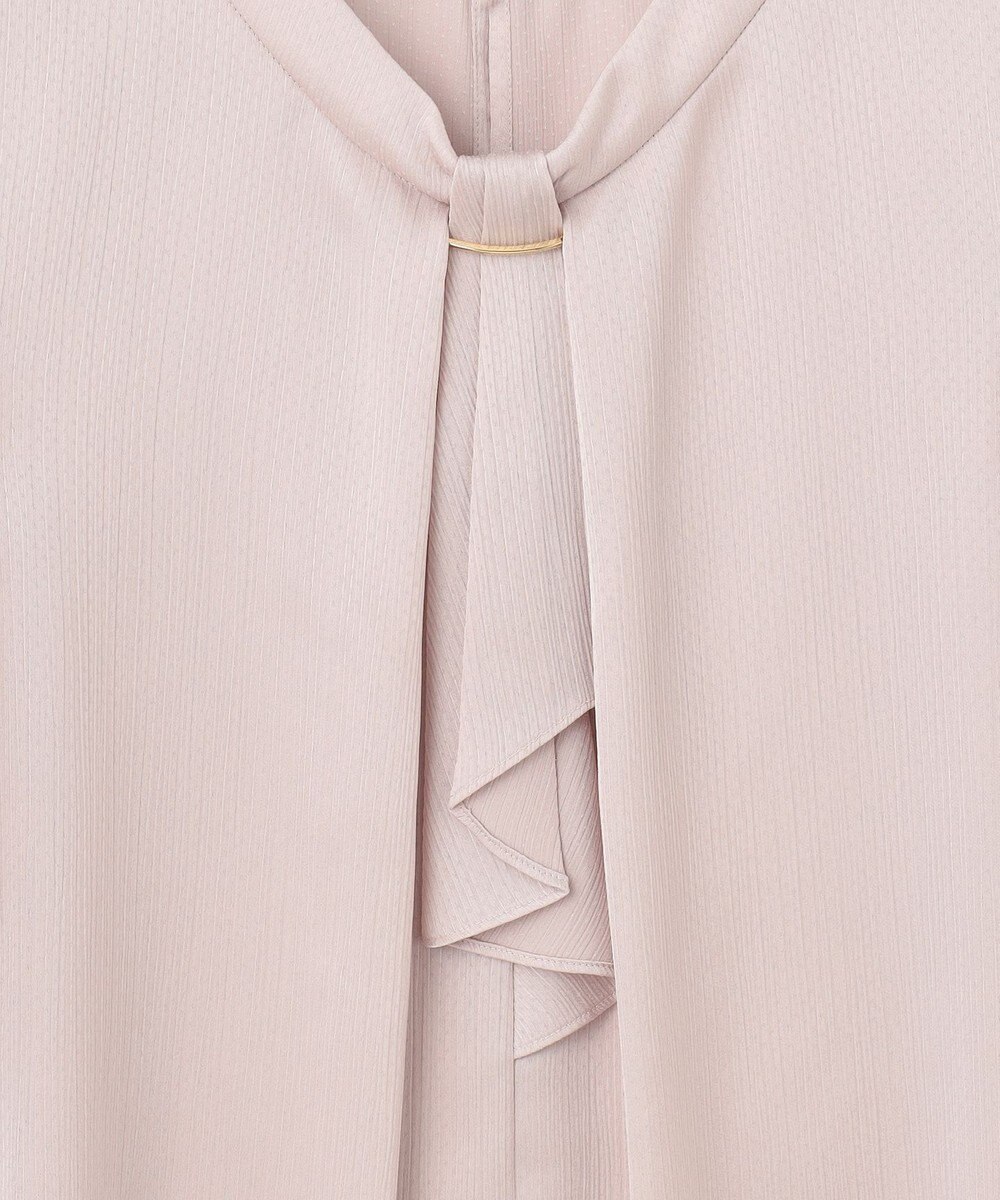 ANY SIS 【洗える】メタルパーツボウタイ ブラウス 