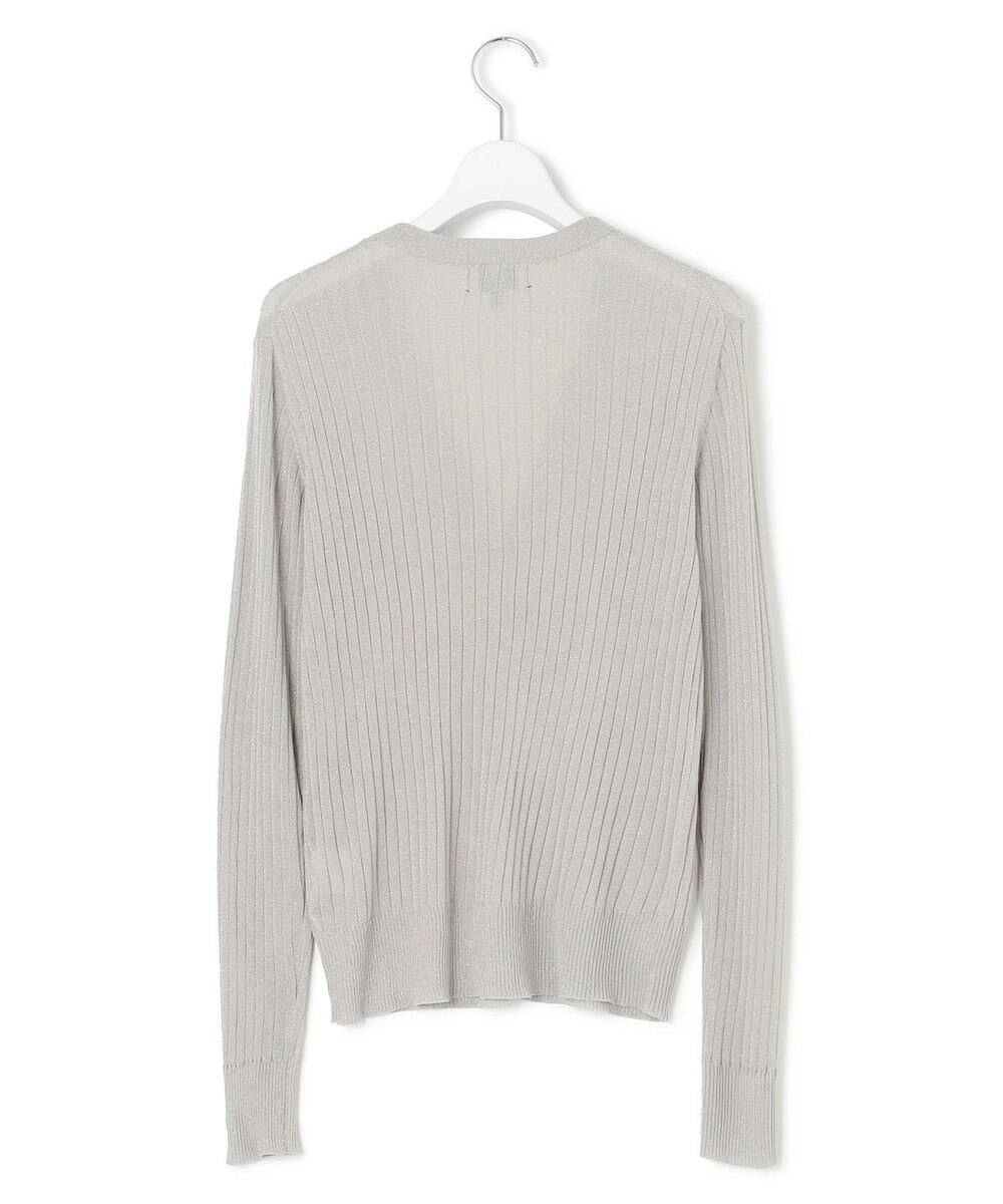 J.PRESS YORK STREET 【WOMEN】シアワイド リブカーディガン 