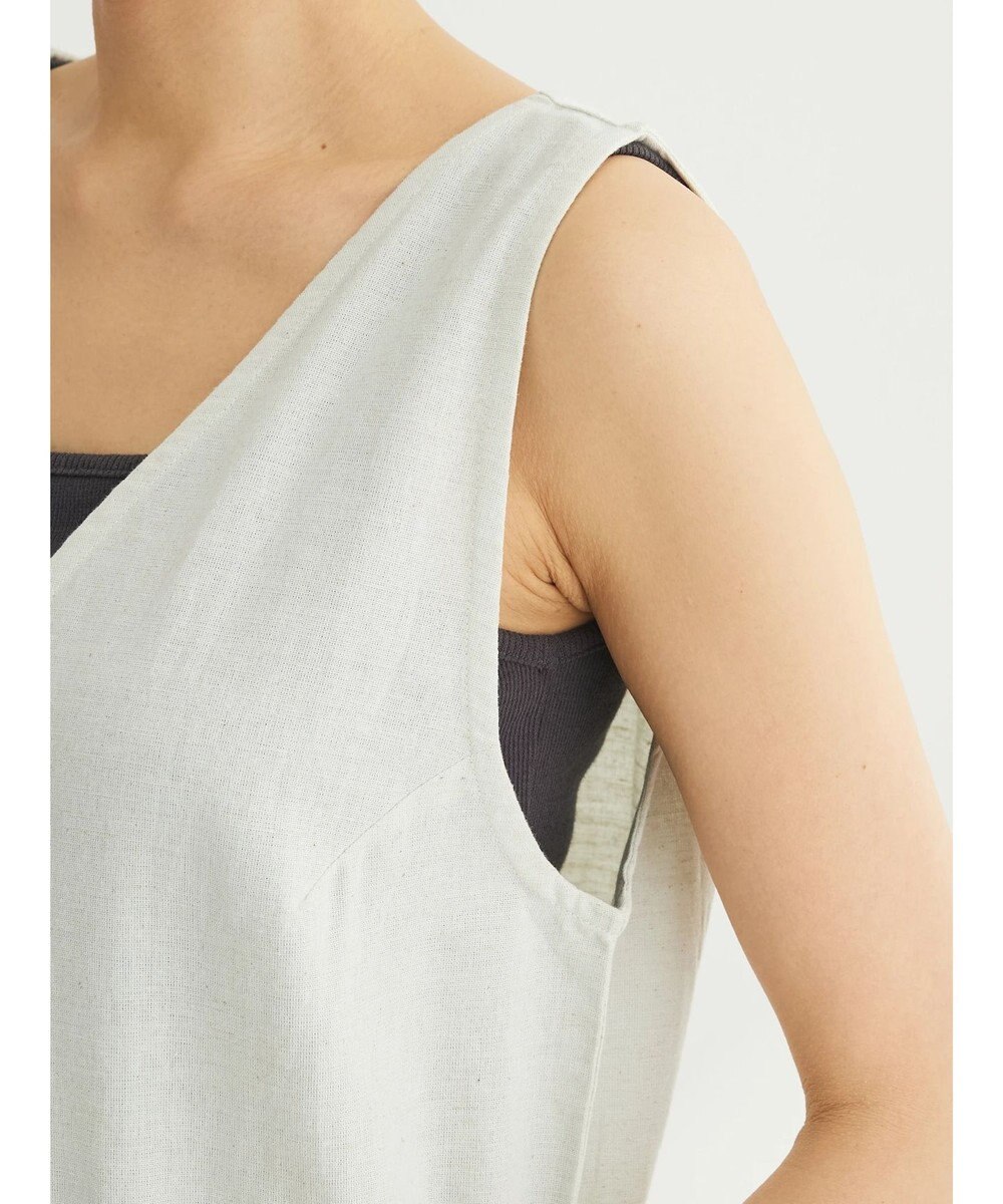 Green Parks インド 綿麻オールインワン 