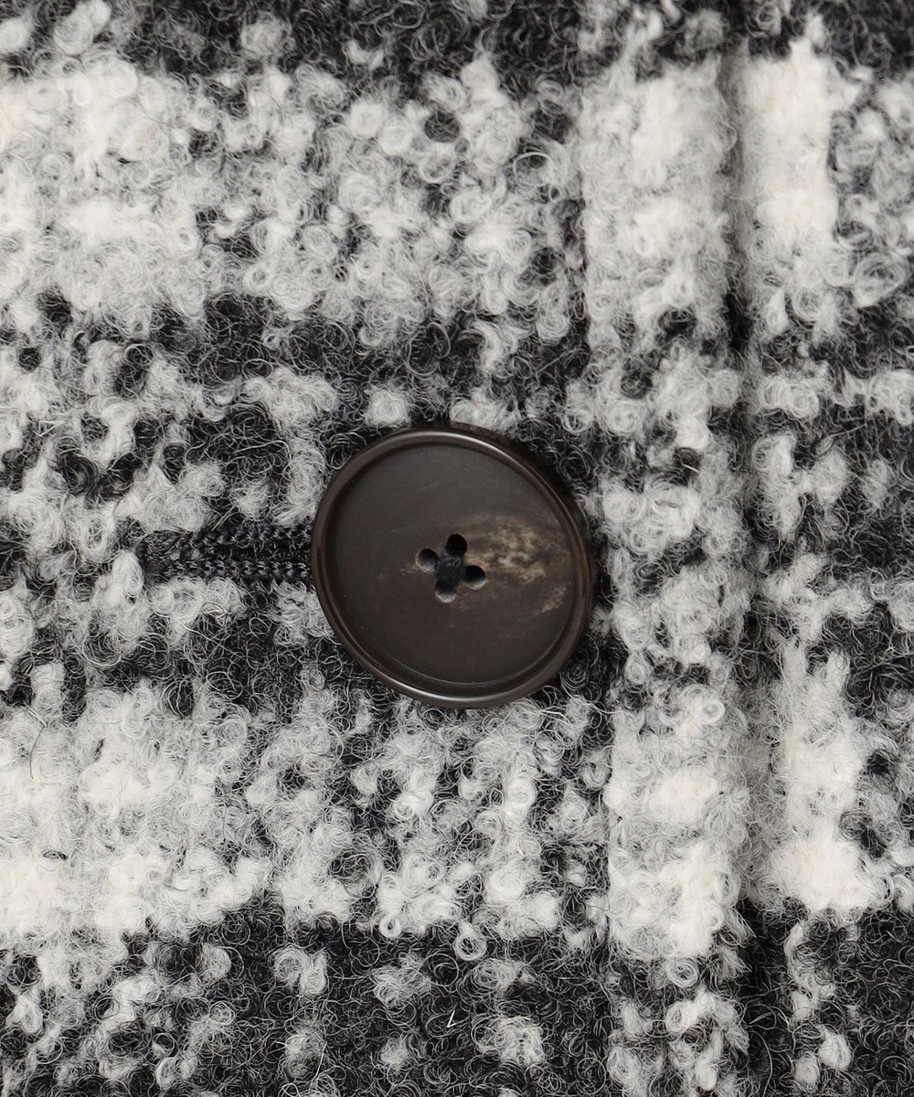 自由区 S BALLIループミルドチェック コート 