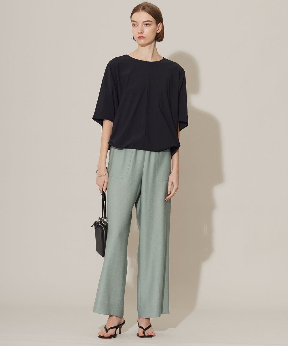 ICB L 【接触冷感・UVカット・速乾・洗える】マットスキューバ ドルマンスリーブプルオーバー 