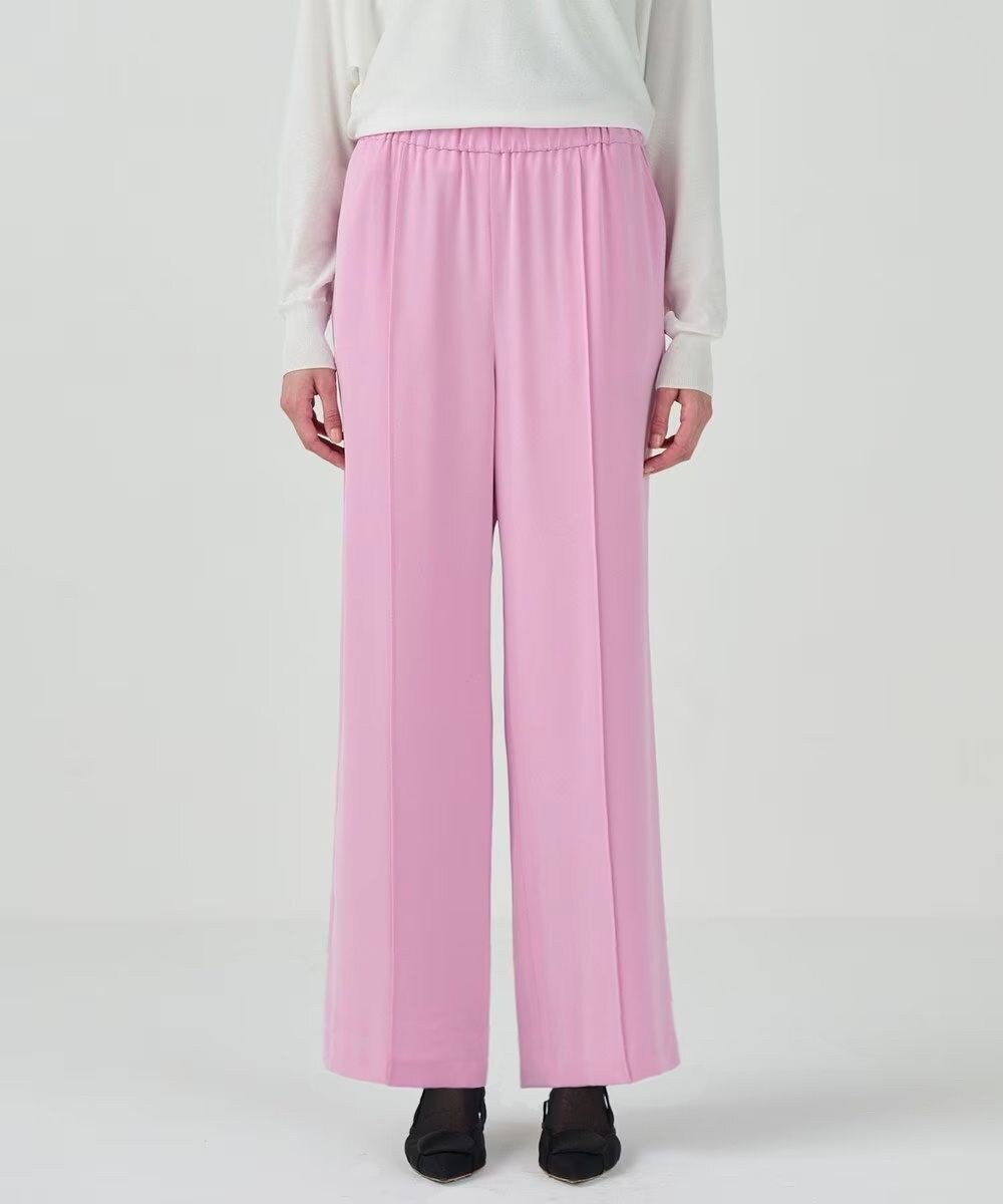 GRACE CONTINENTAL トリアセワイドイージーパンツ 