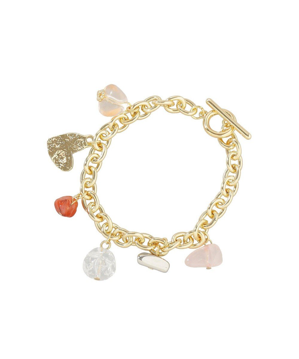 earth music&ecology ストーンＭＩＸチャームブレスレット 