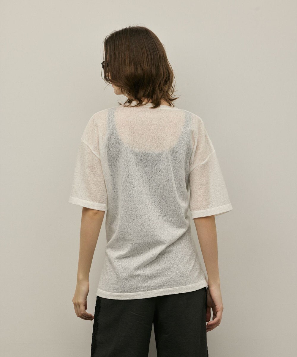 GRACE CONTINENTAL タックロゴTシャツ 