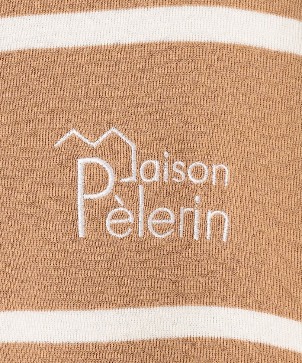 自由区 L コットンウールハイゲージボーダー ニット 