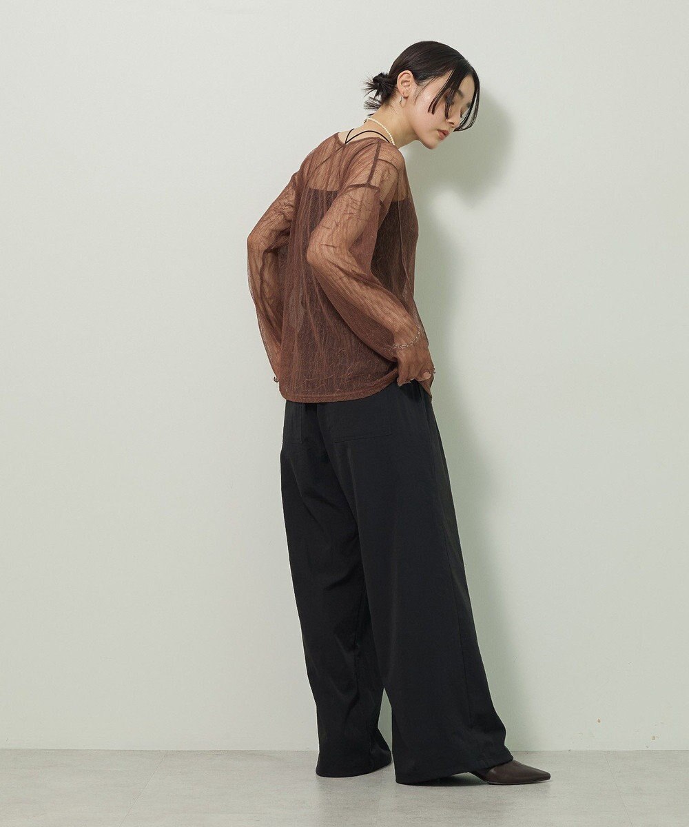 Green Parks シアークラッシュプルオーバー 