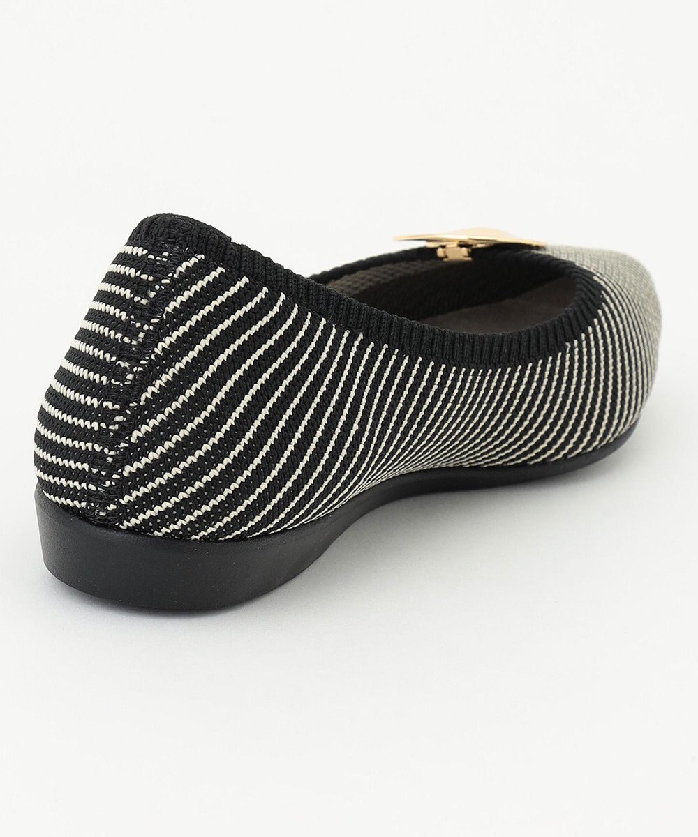 steppi 【洗える/撥水】メタルパーツ付 ポインテッド パンプス 