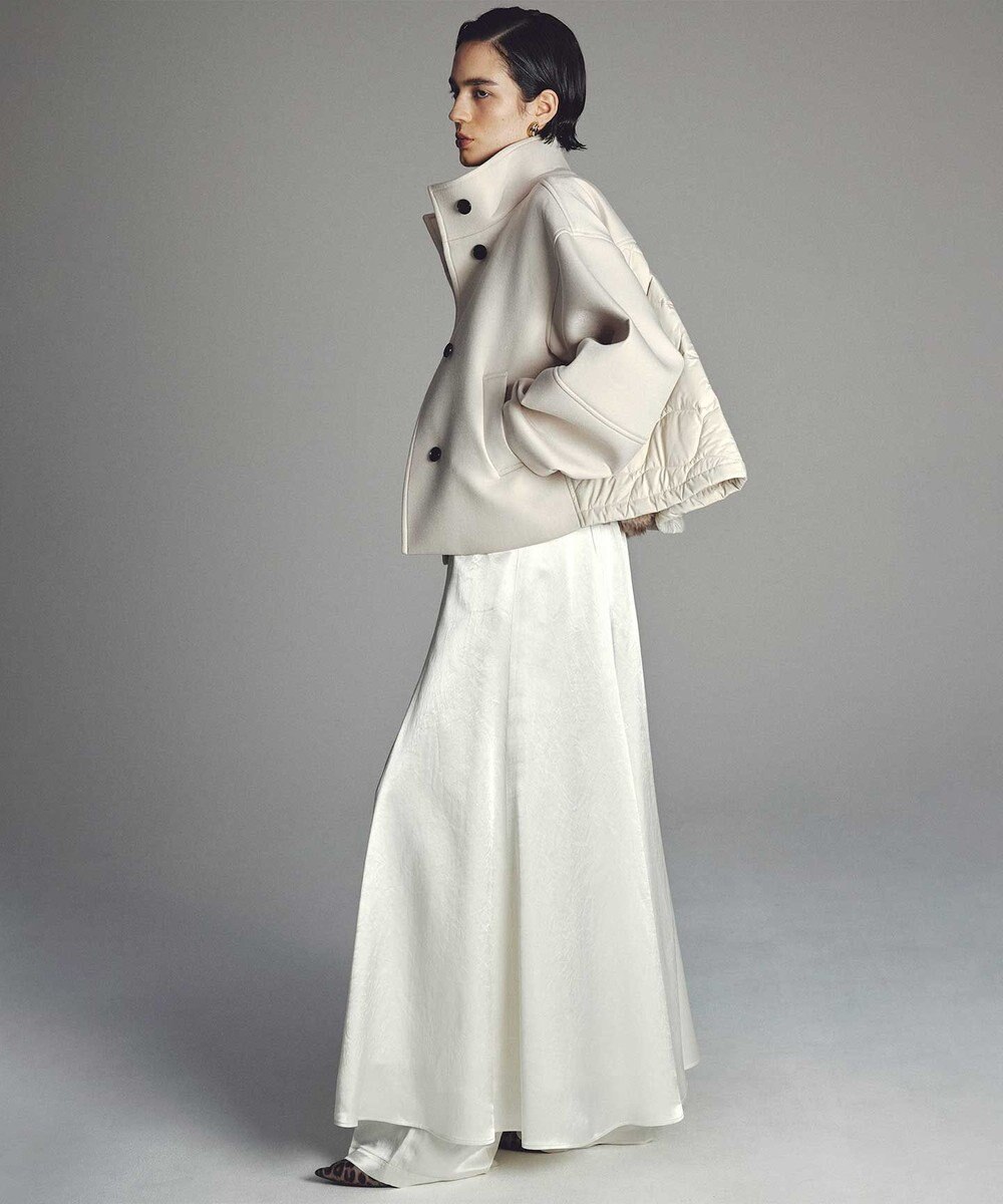 uncrave パディング×ボンディングコンビ コート 