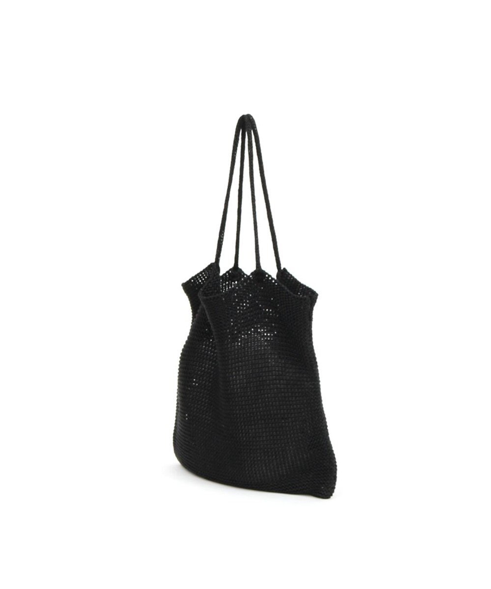 UNBILLION カシュカシュ cachecache / ラメ糸編みトートバッグ 