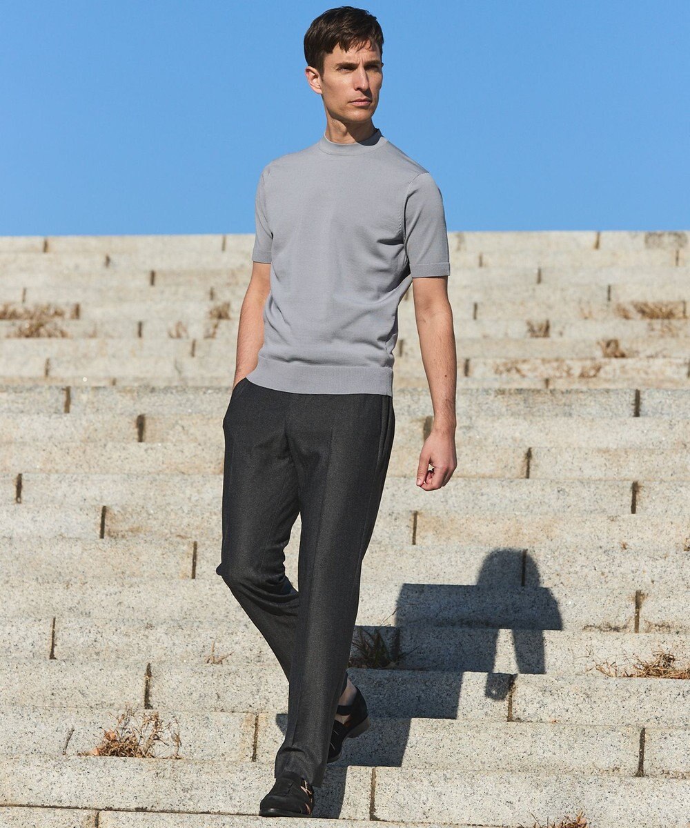 GOTAIRIKU セットアップ対応【カイテキ７機能】ドライジャージー パンツ_ヘリンボーン柄(26年モデル) 