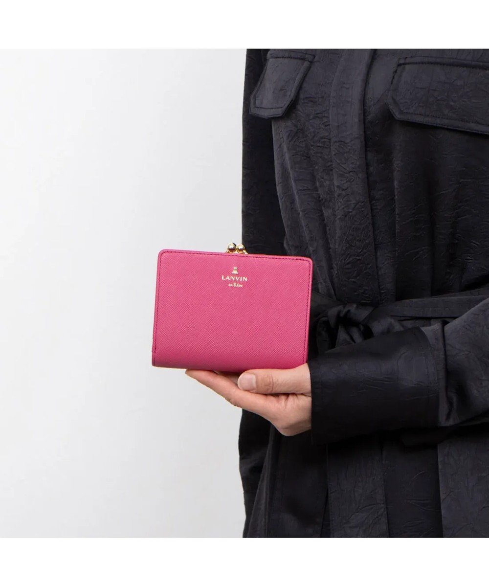 LANVIN en Bleu リュクサンブール 口金二つ折り財布 