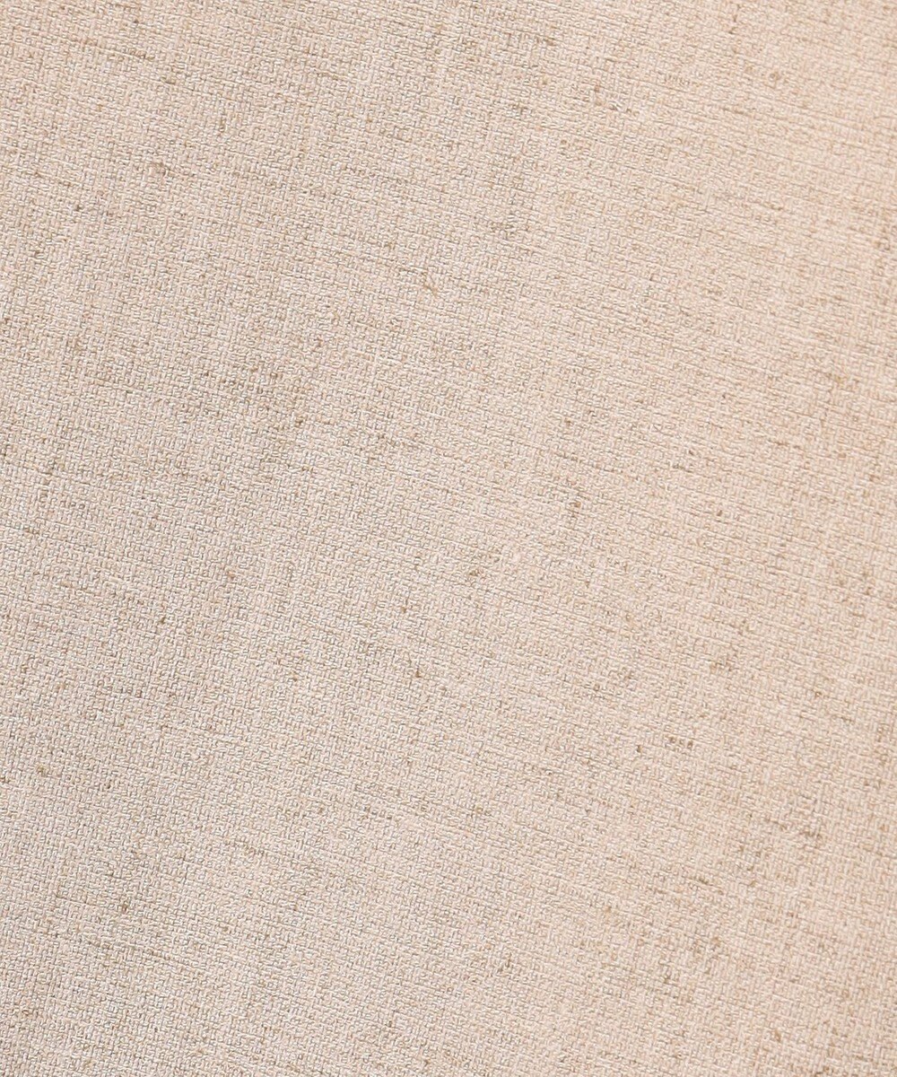 BEIGE， 【洗える】CAROLE / リネンライクラップワイドパンツ 