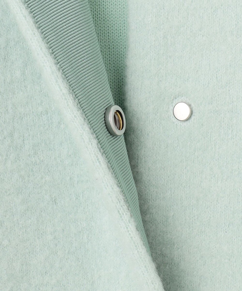 自由区 L 【洗える】ブークレーニット アウター 