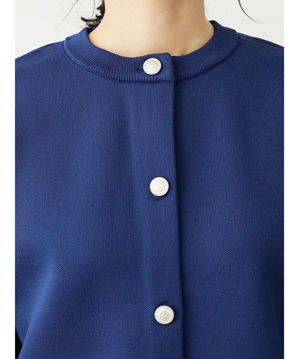 Green Parks ゴールド釦ボックス型カーディガン 