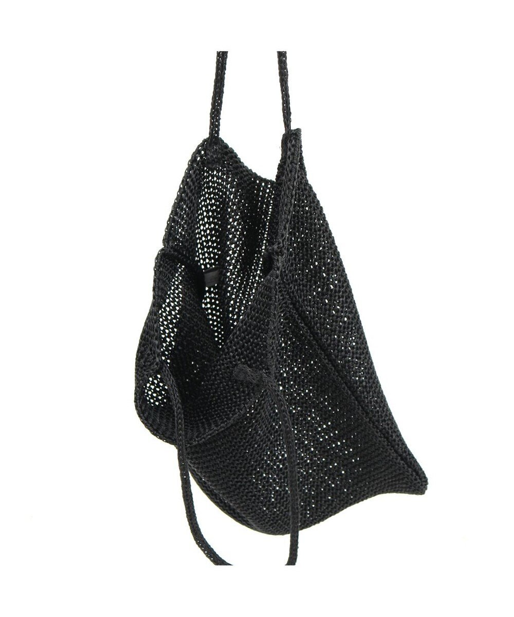 UNBILLION カシュカシュ cachecache / ラメ糸編みトートバッグ 