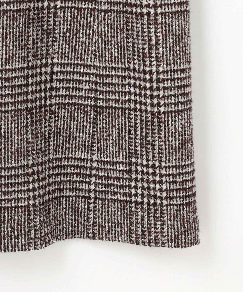 J.PRESS LADIES L ウールシルクツイードグレンチェック ジャンパースカート 