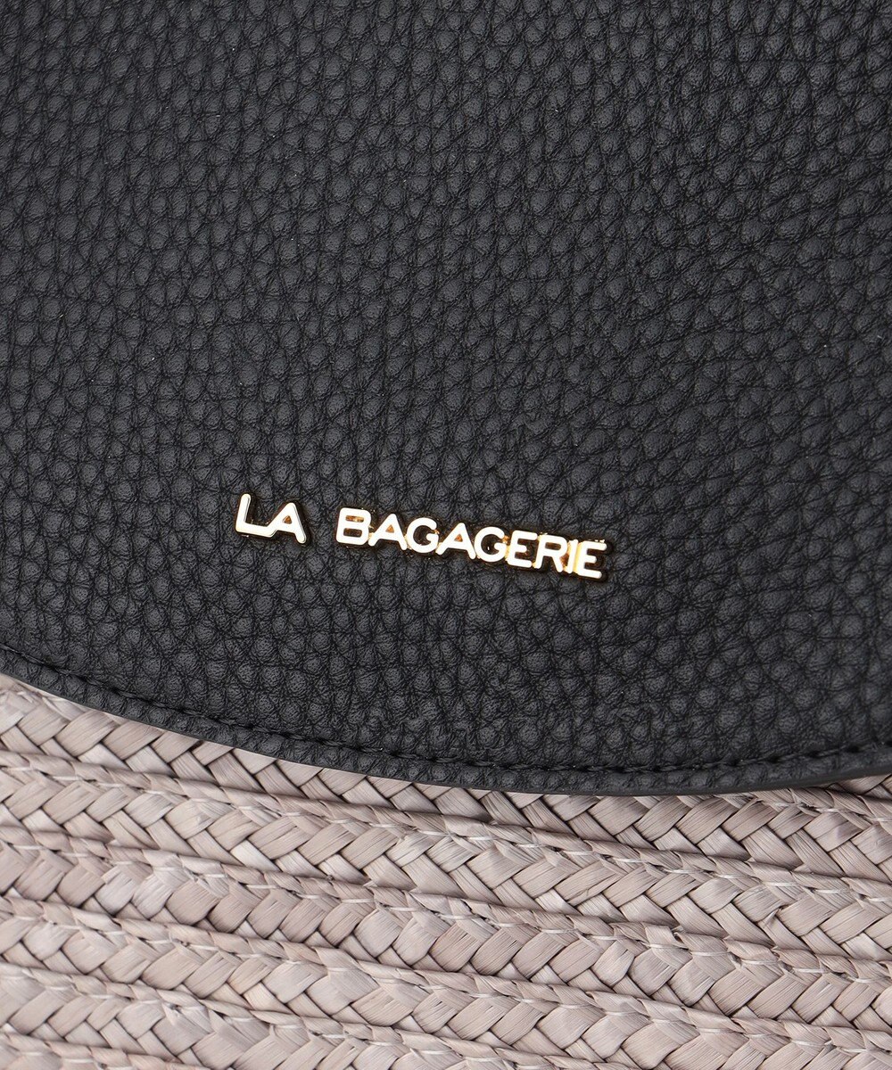 LA BAGAGERIE フラップかごトートバッグ 