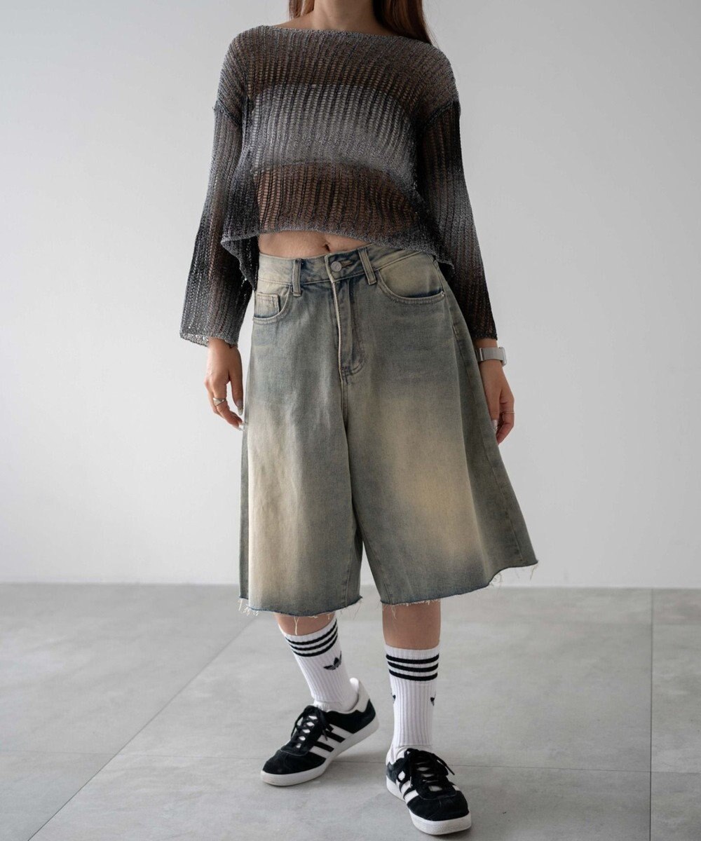 WEGO グラデーションニットプルオーバー 