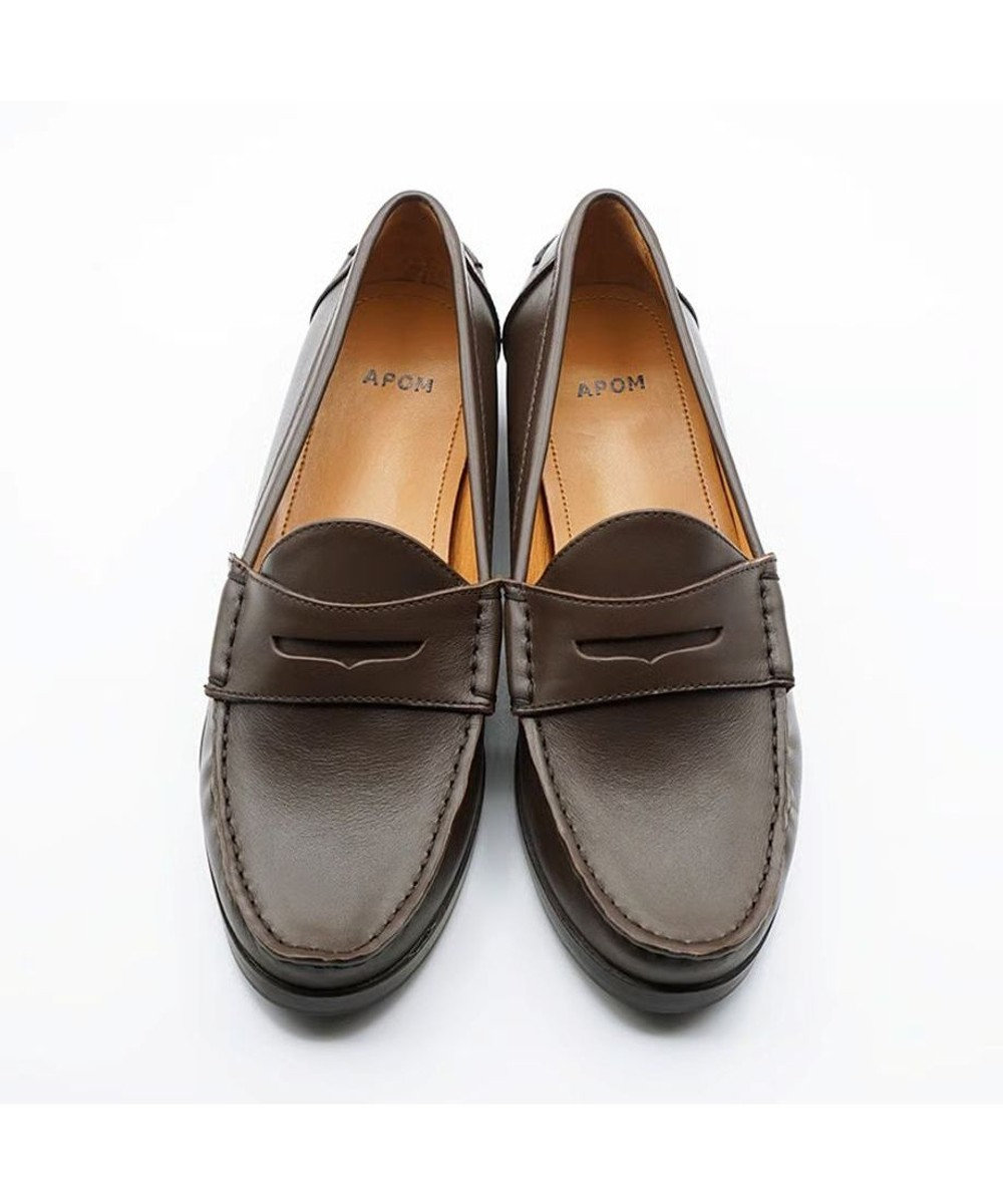 APOM 本革ペニーローファー 25 