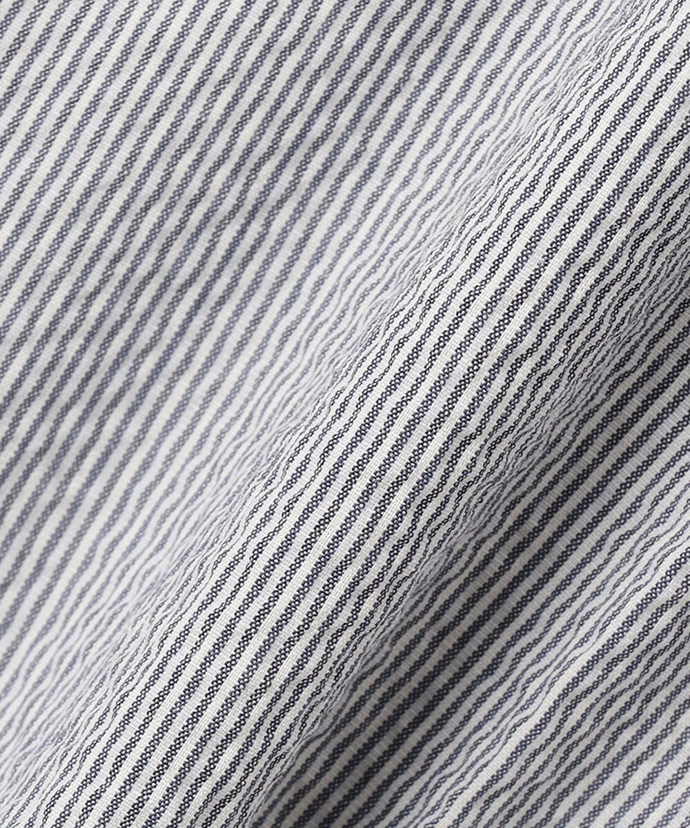 J.PRESS MEN 【J.PRESS PLUS】ポリエステルコットンリネンサッカー スラックス 