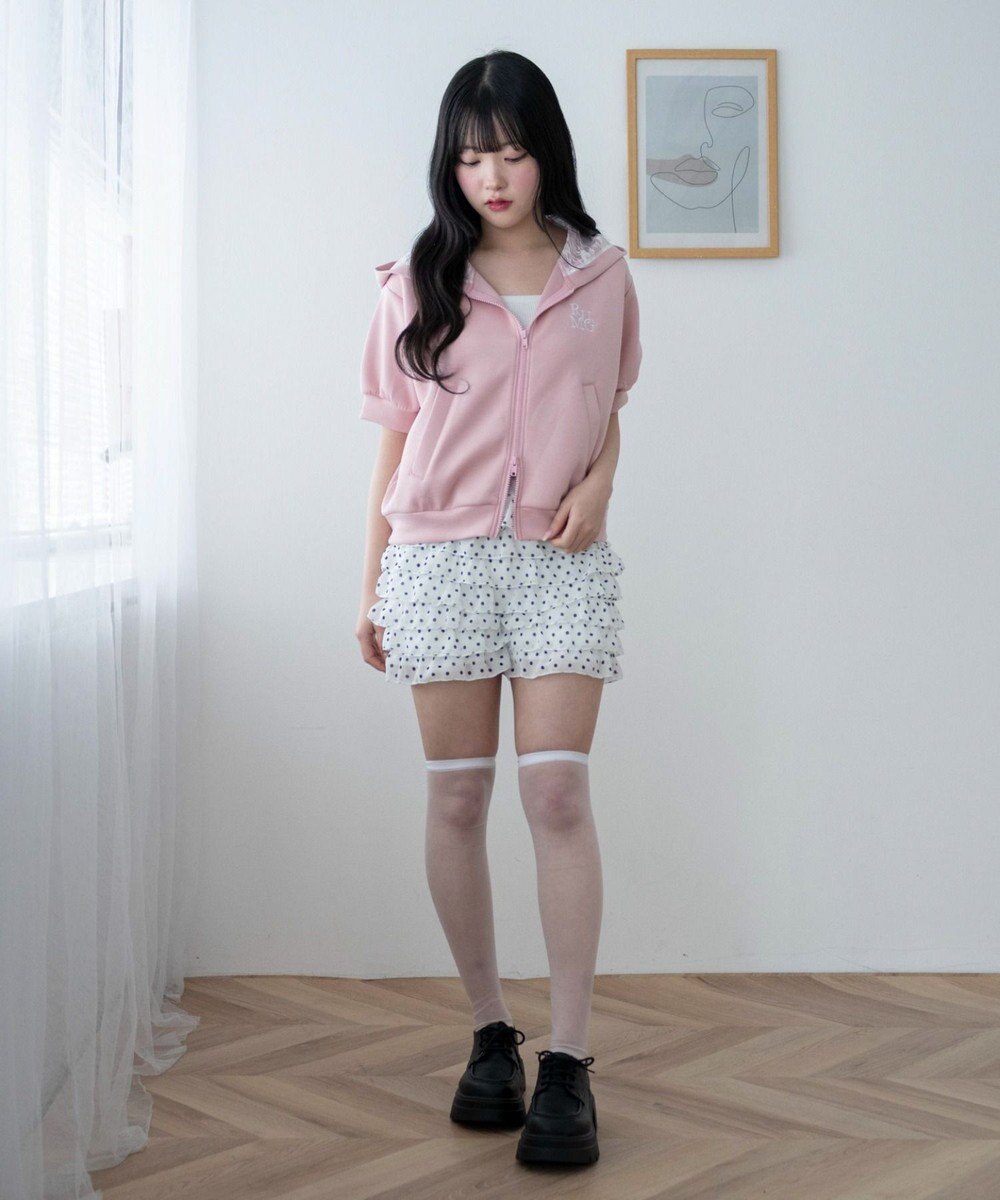 WEGO SSダンボールレースパーカー 