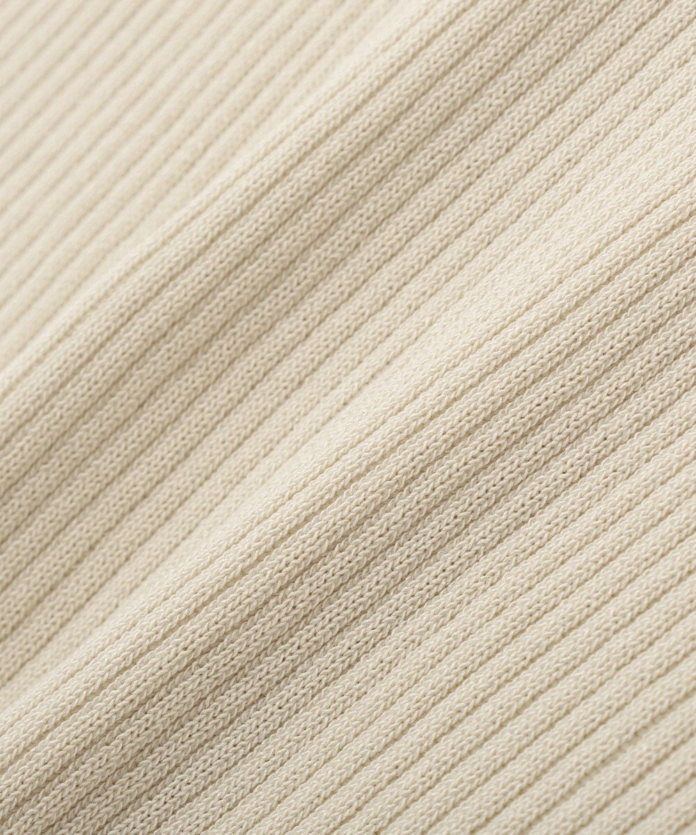 earth music&ecology 【予約】ラインカラーポロニット 