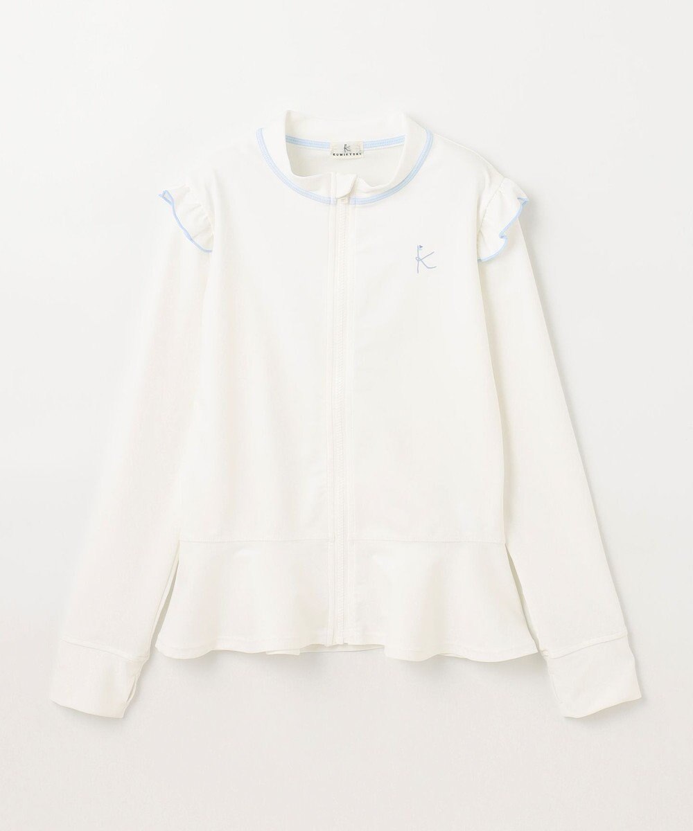 組曲 KIDS 【XS-Lサイズ】フリル ラッシュガード 