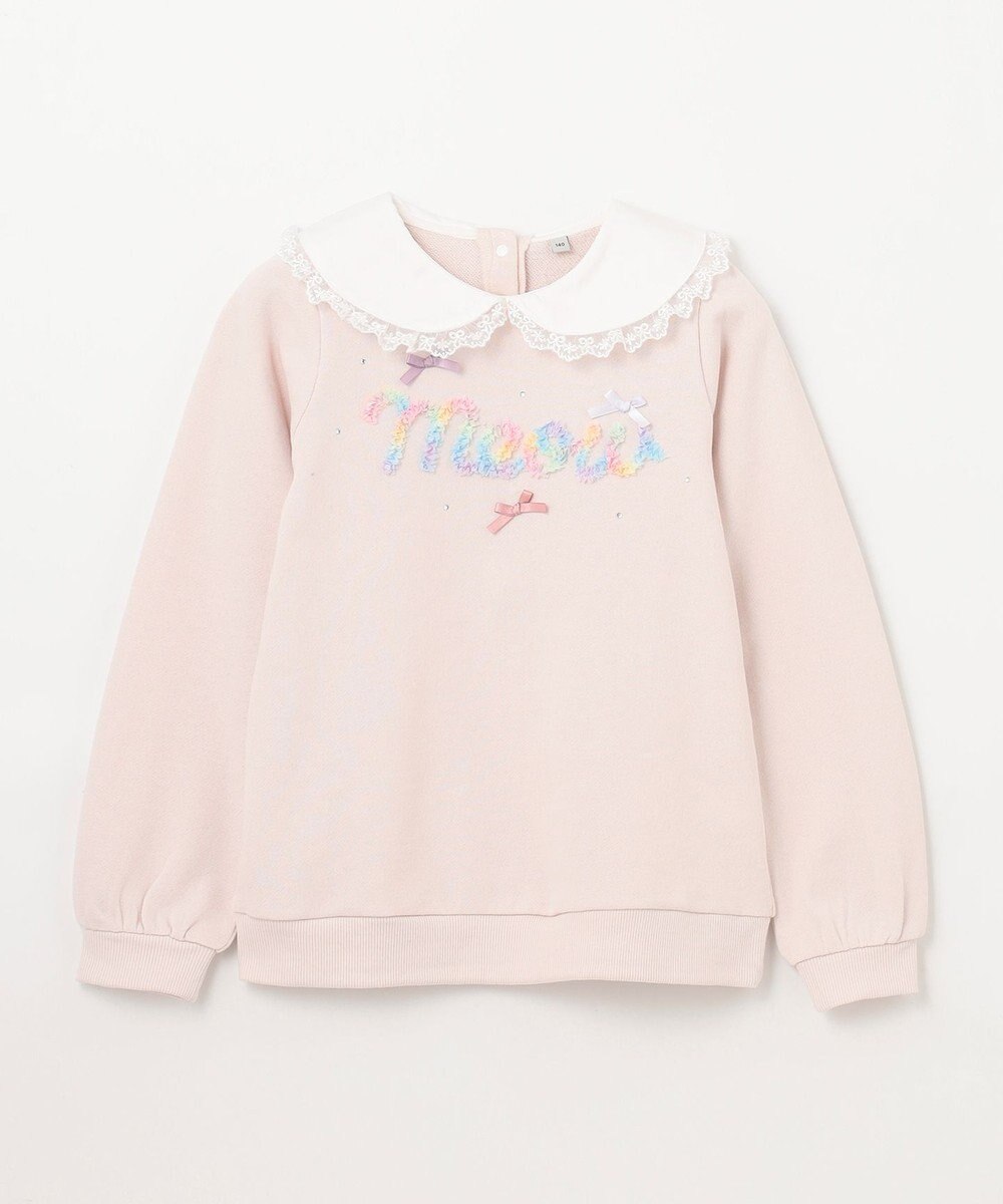 ANY KIDS 裏毛 モシャモシャ ロゴ トレーナー 