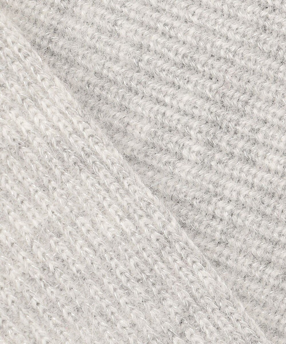 自由区 L 【洗える】シャイニールレックス ドルマンスリーブニット 