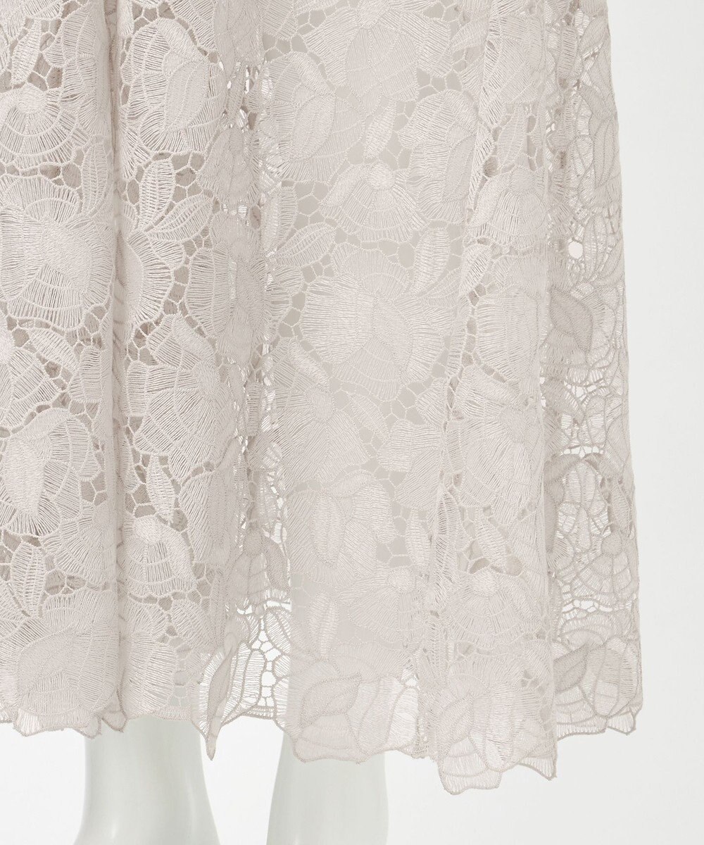 23区 【GOLD LABEL/見上愛さん着用】BROCHEレース キャミソール ワンピース 