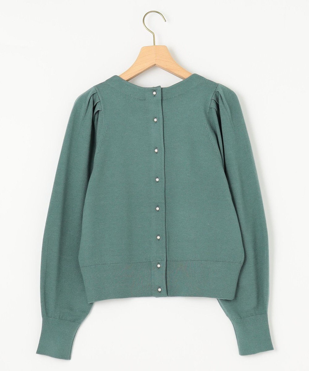 組曲 L 【前後着用可】BOREROタックプルオーバー ニット 