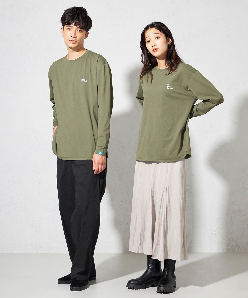SHARE PARK MENS 【UNISEX】吸水速乾 LMCバックプリントロングスリーブTシャツ（L・XLサイズ） 